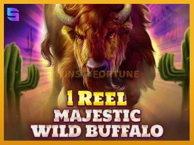 1 Reel Majestic Wild Buffalo máquina de xogos por diñeiro