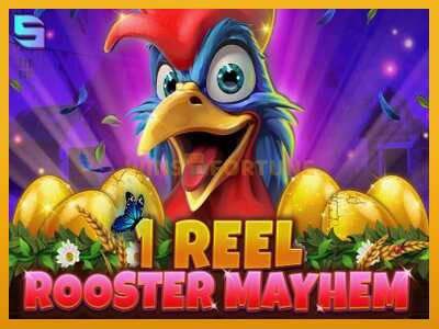 1 Reel Rooster Mayhem máquina de xogos por diñeiro