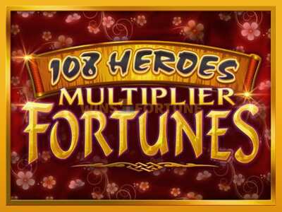 108 Heroes Multiplier Fortunes máquina de xogos por diñeiro