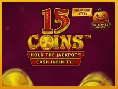 15 Coins Grand Gold Edition Halloween Jackpot máquina de xogos por diñeiro