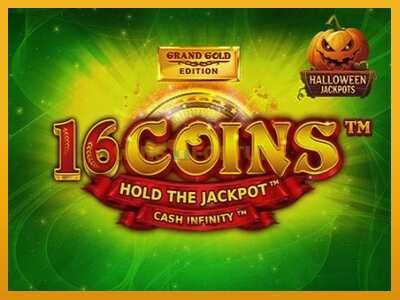 16 Coins Grand Gold Edition Halloween Jackpots máquina de xogos por diñeiro