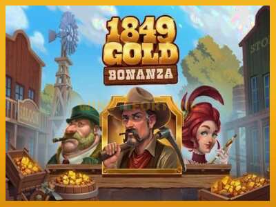 1849 Gold Bonanza máquina de xogos por diñeiro