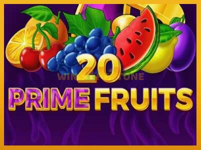 20 Prime Fruits máquina de xogos por diñeiro