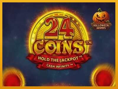 24 Coins Halloween Jackpots máquina de xogos por diñeiro