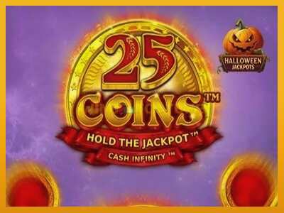 25 Coins Halloween Jackpots máquina de xogos por diñeiro