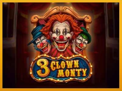 3 Clown Monty máquina de xogos por diñeiro