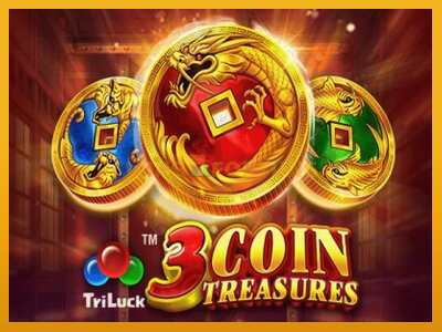 3 Coin Treasures máquina de xogos por diñeiro