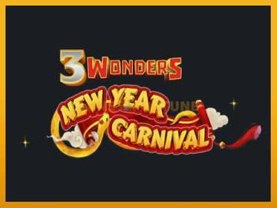 3 Wonders New Year Carnival máquina de xogos por diñeiro