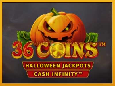 36 Coins Halloween Jackpots máquina de xogos por diñeiro