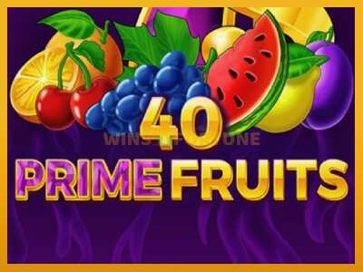 40 Prime Fruits máquina de xogos por diñeiro