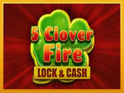 5 Clover Fire Lock & Cash máquina de xogos por diñeiro