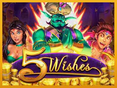 5 Wishes máquina de xogos por diñeiro