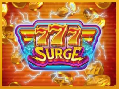 777 Surge máquina de xogos por diñeiro