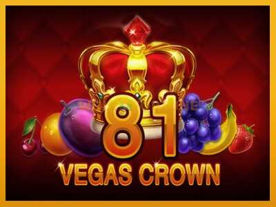 81 Vegas Crown máquina de xogos por diñeiro