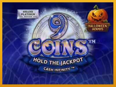 9 Coins Grand Platinum Edition Halloween Jackpot máquina de xogos por diñeiro