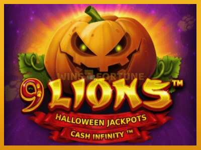 9 Lions Halloween Jackpots máquina de xogos por diñeiro