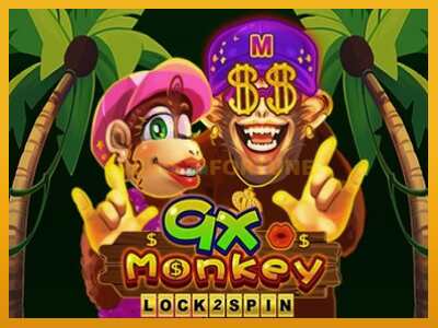 9x Monkey Lock 2 Spin máquina de xogos por diñeiro