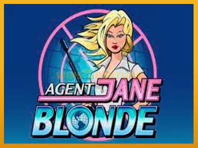 Agent Jane Blonde máquina de xogos por diñeiro