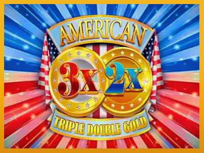 American Triple Double Gold máquina de xogos por diñeiro