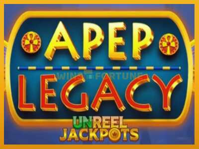 Apep Legacy máquina de xogos por diñeiro