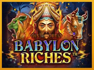 Babylon Riches máquina de xogos por diñeiro