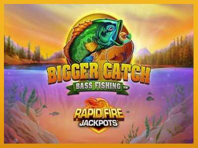 Bigger Catch Bass Fishing Rapid Fire Jackpots máquina de xogos por diñeiro