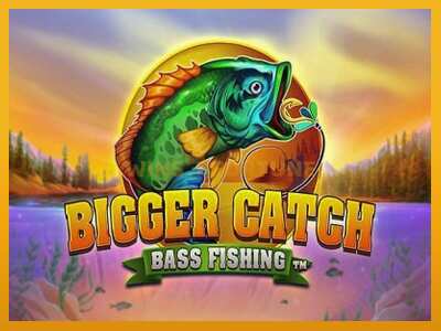 Bigger Catch Bass Fishing máquina de xogos por diñeiro