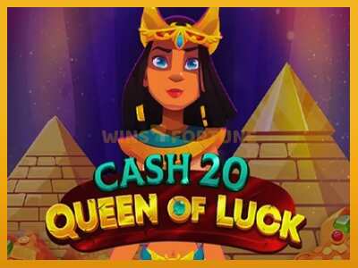 Cash 20 Queen of Luck máquina de xogos por diñeiro