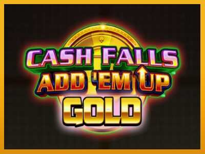 Cash Falls: Add Em Up Gold máquina de xogos por diñeiro