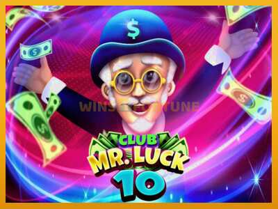 Club Mr. Luck 10 máquina de xogos por diñeiro