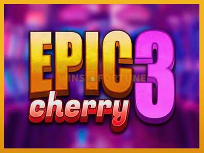 Epic Cherry 3 máquina de xogos por diñeiro