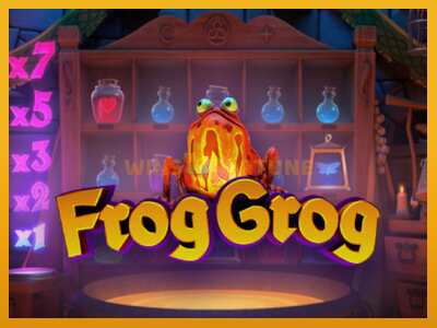 Frog Grog máquina de xogos por diñeiro