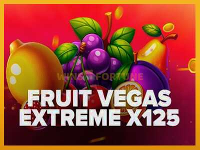 Fruit Vegas Extreme x125 máquina de xogos por diñeiro