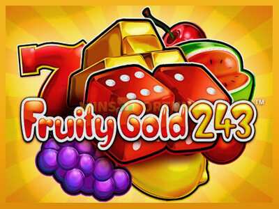 Fruity Gold 243 máquina de xogos por diñeiro