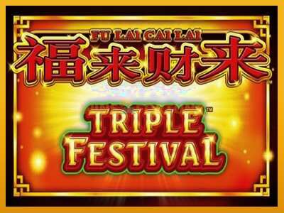 Fu Lai Cai Lai Triple Festival máquina de xogos por diñeiro