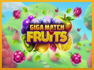 Giga Match Fruits máquina de xogos por diñeiro