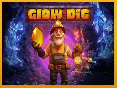 Glow Dig máquina de xogos por diñeiro