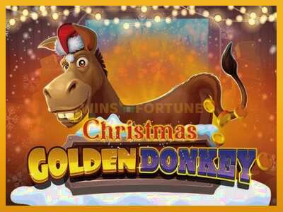 Golden Donkey Christmas máquina de xogos por diñeiro