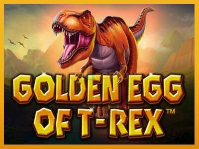 Golden Egg of T-Rex máquina de xogos por diñeiro