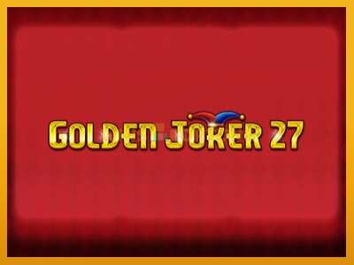 Golden Joker 27 Hold & Win máquina de xogos por diñeiro