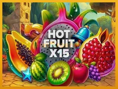 Hot Fruit x15 máquina de xogos por diñeiro