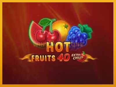 Hot Fruits 40 Extra Chillis máquina de xogos por diñeiro