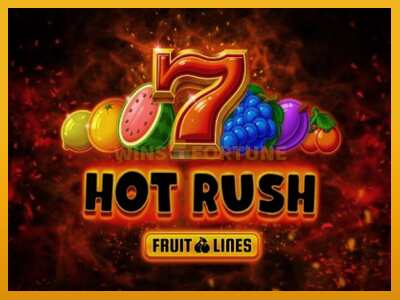 Hot Rush Fruit Lines máquina de xogos por diñeiro