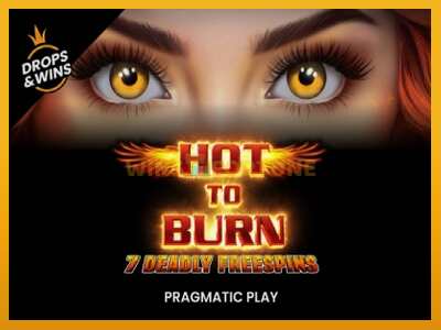 Hot to Burn - 7 Deadly Free Spins máquina de xogos por diñeiro