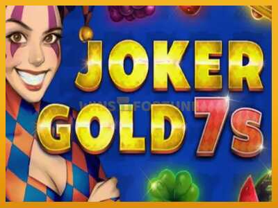 Joker Gold 7s máquina de xogos por diñeiro