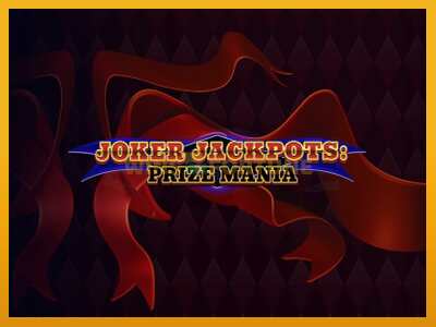 Joker Jackpots: Prize Mania máquina de xogos por diñeiro