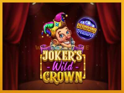 Jokers Wild Crown Diamond Treasures máquina de xogos por diñeiro