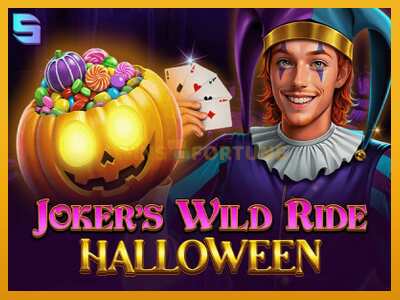 Jokers Wild Ride Halloween máquina de xogos por diñeiro