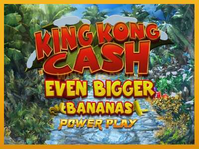 King Kong Cash Even Bigger Bananas Power Play máquina de xogos por diñeiro