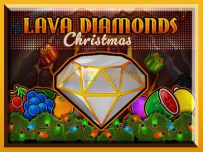 Lava Diamonds Christmas máquina de xogos por diñeiro